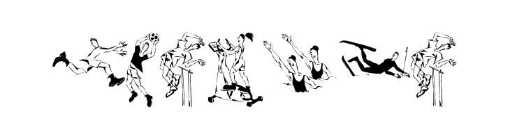 AthletenEins  Free Fonts Download