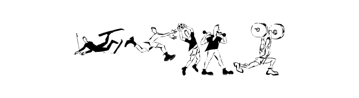 AthletenEins  Free Fonts Download