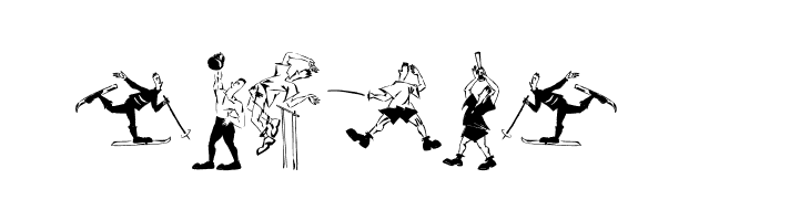 AthletenEins  Free Fonts Download