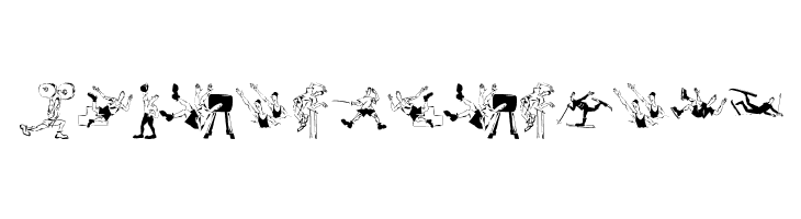 AthletenEins  Free Fonts Download