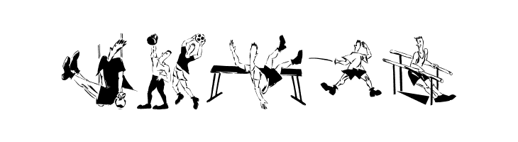 AthletenEins  Free Fonts Download