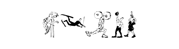 AthletenEins  Free Fonts Download