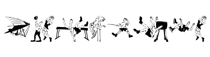 AthletenEins  Free Fonts Download