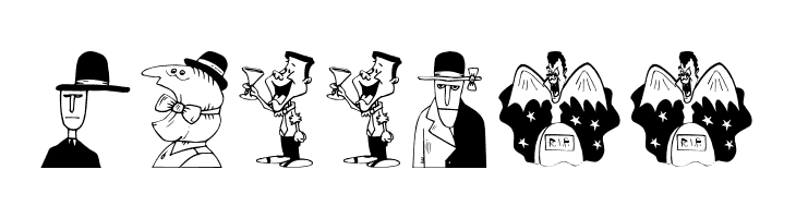 CharactersB  Free Fonts Download