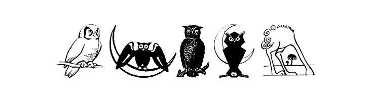 OwlsAndMore  Free Fonts Download