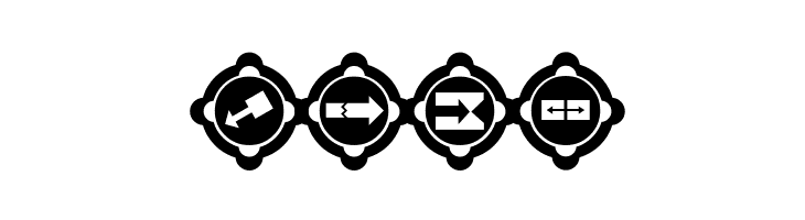 FourEarsArrows  Free Fonts Download