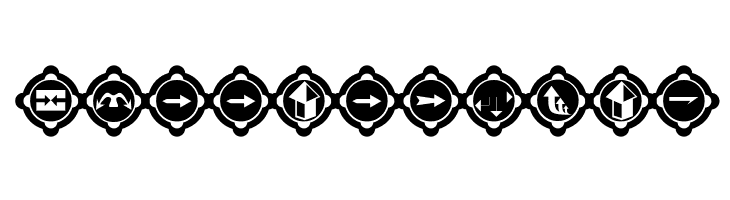 FourEarsArrows  Free Fonts Download