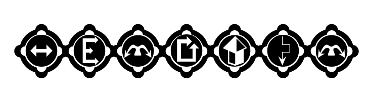 FourEarsArrows  Free Fonts Download