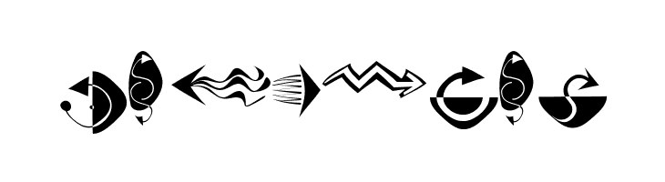 Arrowy-Three  Free Fonts Download