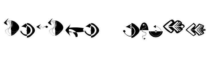 Arrowy-Three  Free Fonts Download