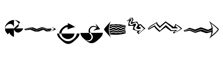 Arrowy-Three  Free Fonts Download