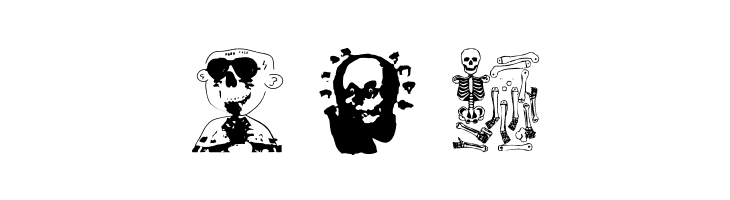 MKSkulls  Free Fonts Download