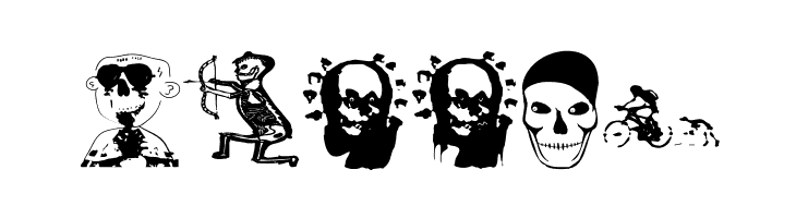MKSkulls  Free Fonts Download