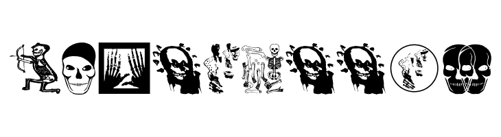 MKSkulls  Free Fonts Download