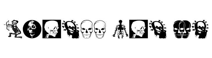 MKSkulls  Free Fonts Download