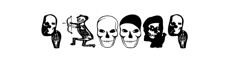 MKSkulls  Free Fonts Download