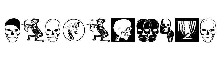 MKSkulls  Free Fonts Download