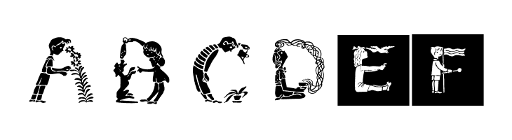 ChildrensAlphabet  Free Fonts Download