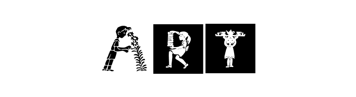 ChildrensAlphabet  Free Fonts Download