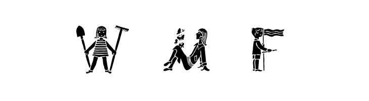 ChildrensAlphabet  Free Fonts Download