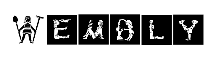 ChildrensAlphabet  Free Fonts Download