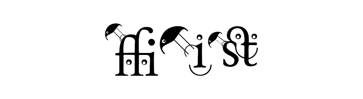 BirdsWithTypes  Free Fonts Download