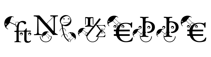 BirdsWithTypes  Free Fonts Download