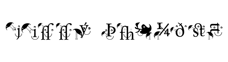 BirdsWithTypes  Free Fonts Download