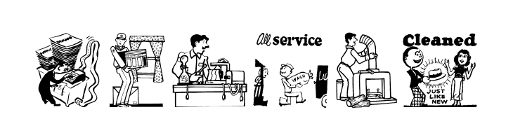 GoodOldEyeCatchers  Free Fonts Download