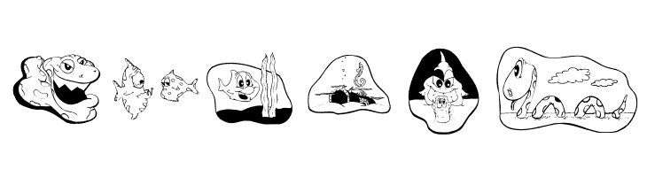 DeepSwimmers  Free Fonts Download