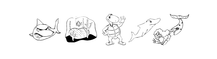 DeepSwimmers  Free Fonts Download