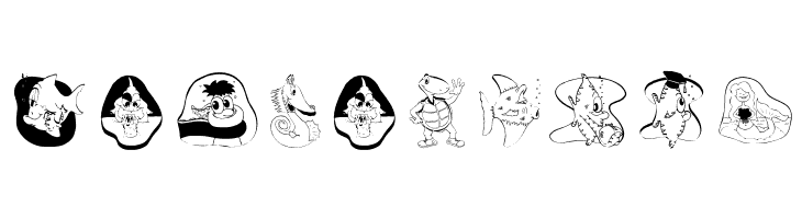 DeepSwimmers  Free Fonts Download