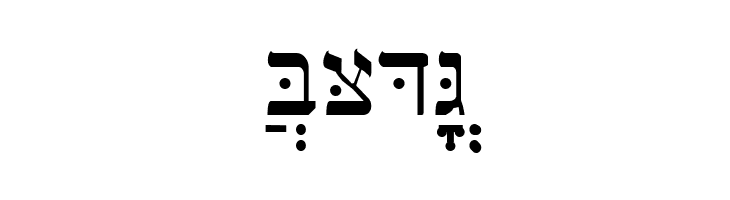 Shebrew Medium  Free Fonts Download