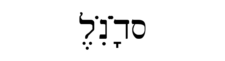 Shebrew Medium  Free Fonts Download