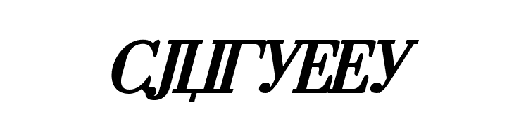 Cyrillic-Bold-Italic  Free Fonts Download