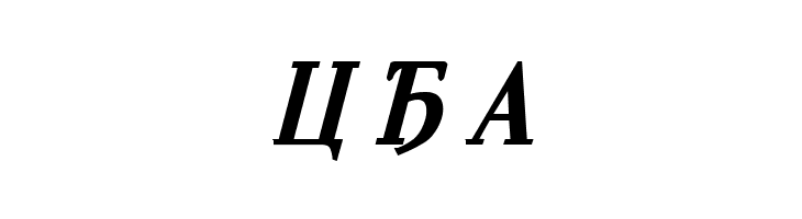 Cyrillic-Bold-Italic  Free Fonts Download
