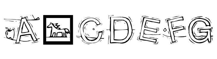 LettersSnakesAndMore  Free Fonts Download