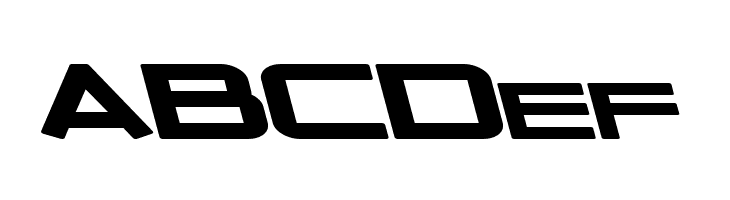 Outer Limits Solid Extended Italic  Free Fonts Download