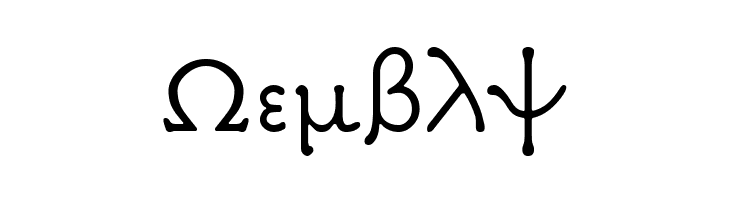 Milan Greek  Free Fonts Download