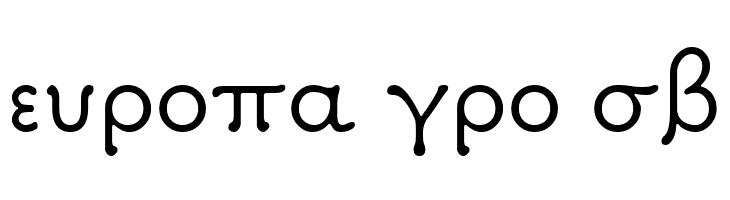 Milan Greek  Free Fonts Download