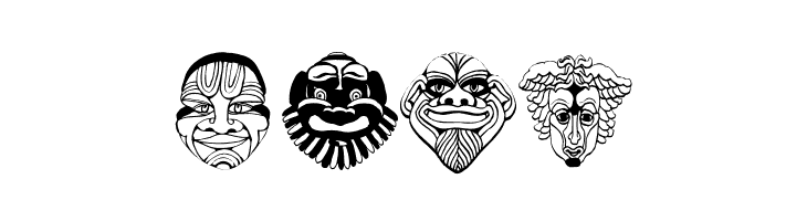 Maskenball04  Free Fonts Download