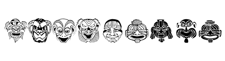 Maskenball04  Free Fonts Download