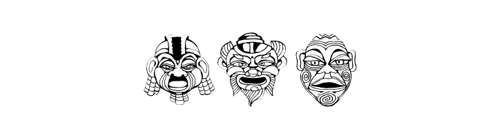 Maskenball04  Free Fonts Download