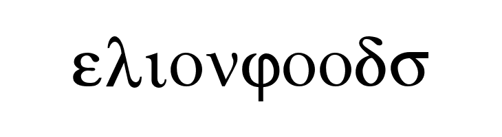 Greek  Free Fonts Download