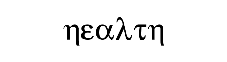 Greek  Free Fonts Download