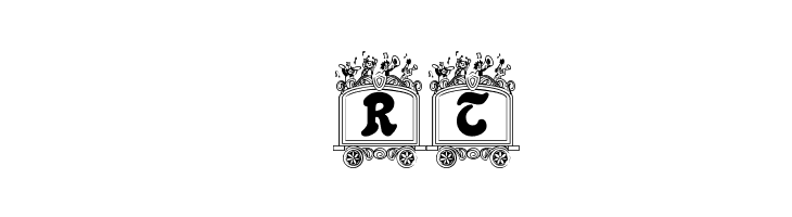 Circus train  Free Fonts Download