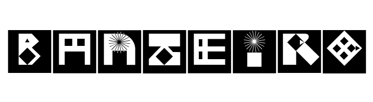 KleinBricksNegative  Free Fonts Download