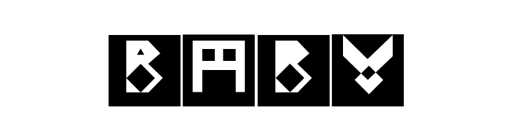 KleinBricksNegative  Free Fonts Download