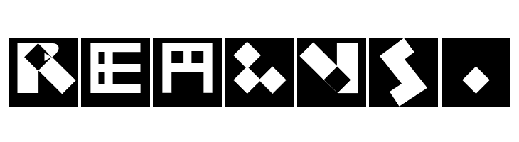 KleinBricksNegative  Free Fonts Download