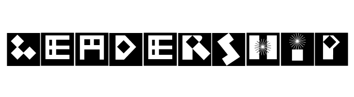 KleinBricksNegative  Free Fonts Download